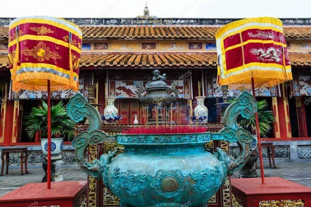 Den forbudte by i kejserbyen Hue i Centralvietnam