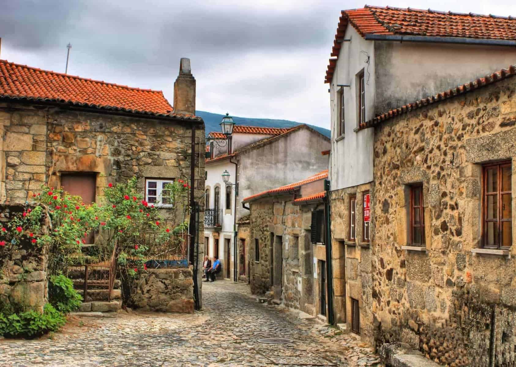 Old rural village of Linhares da Beira, Portugal