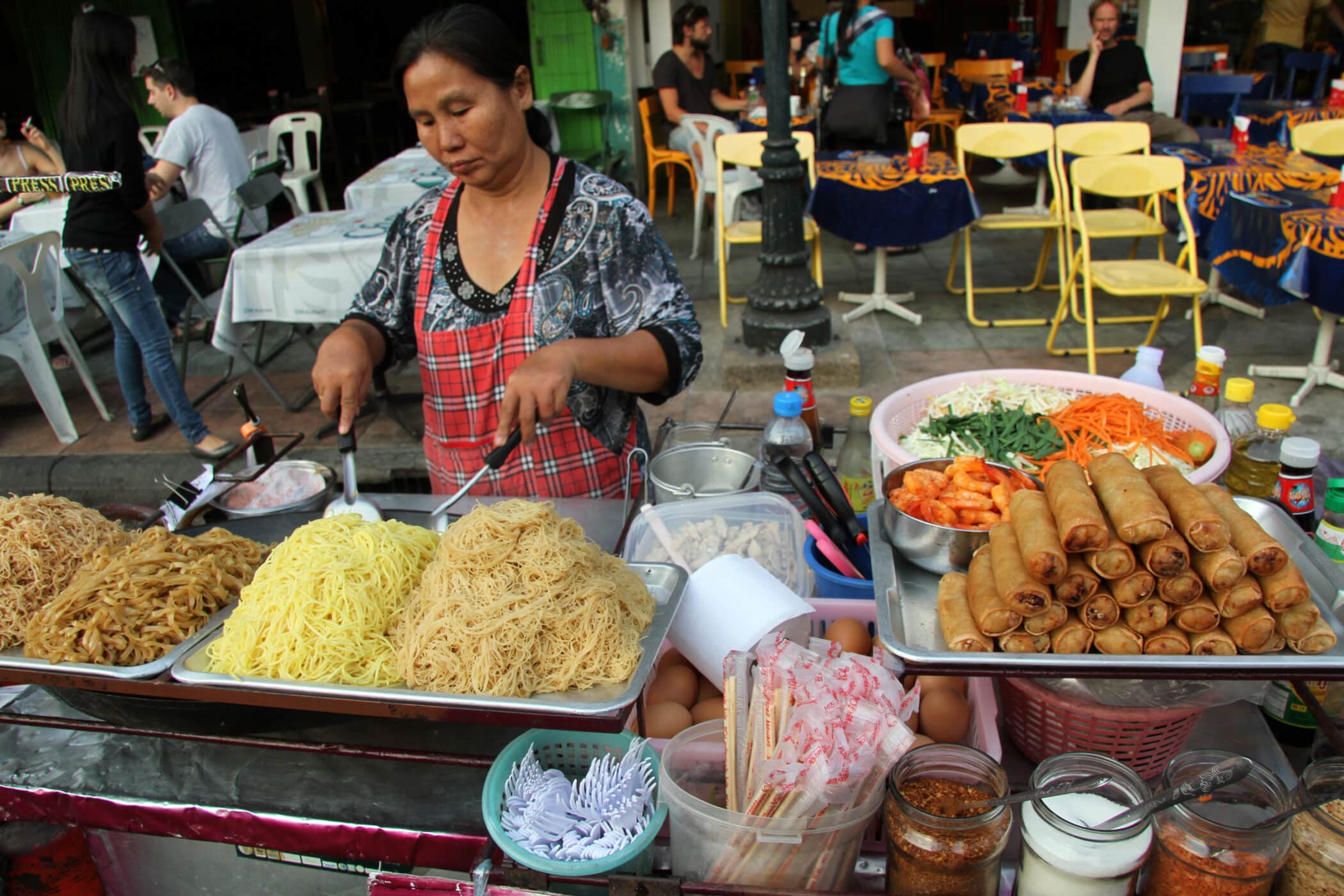 Bangkok streetfood, thai mad