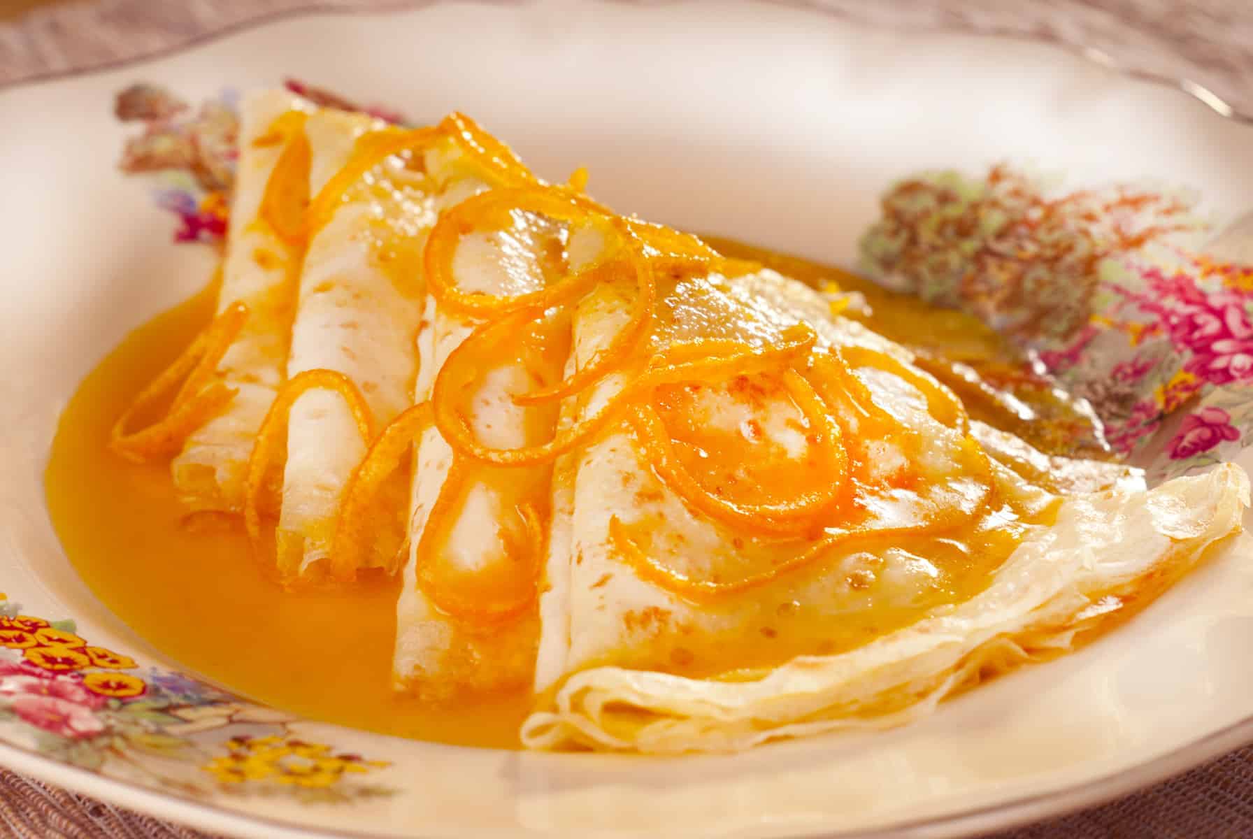 Crepes Suzette, Fransk mad