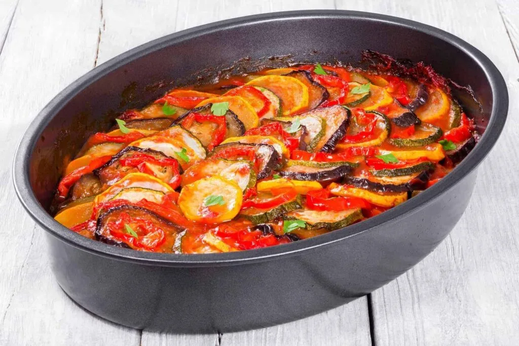 Casserole ratatouille voila