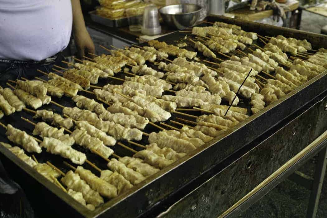 Yakatori lækre forretter på små spyd