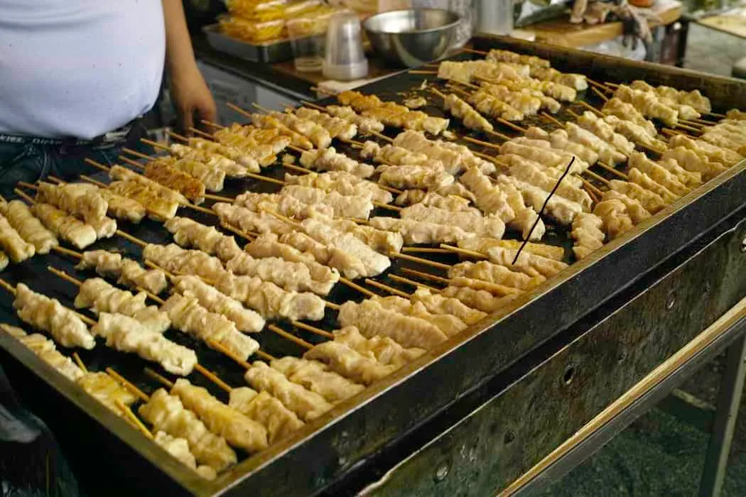 Yakatori lækre forretter på små spyd