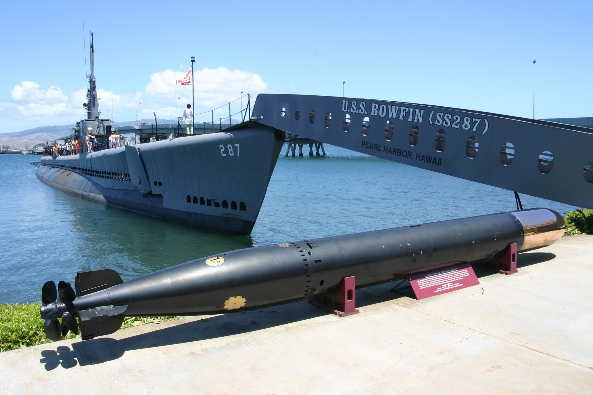 U.S.S. Bowfin submarine. Hawaii