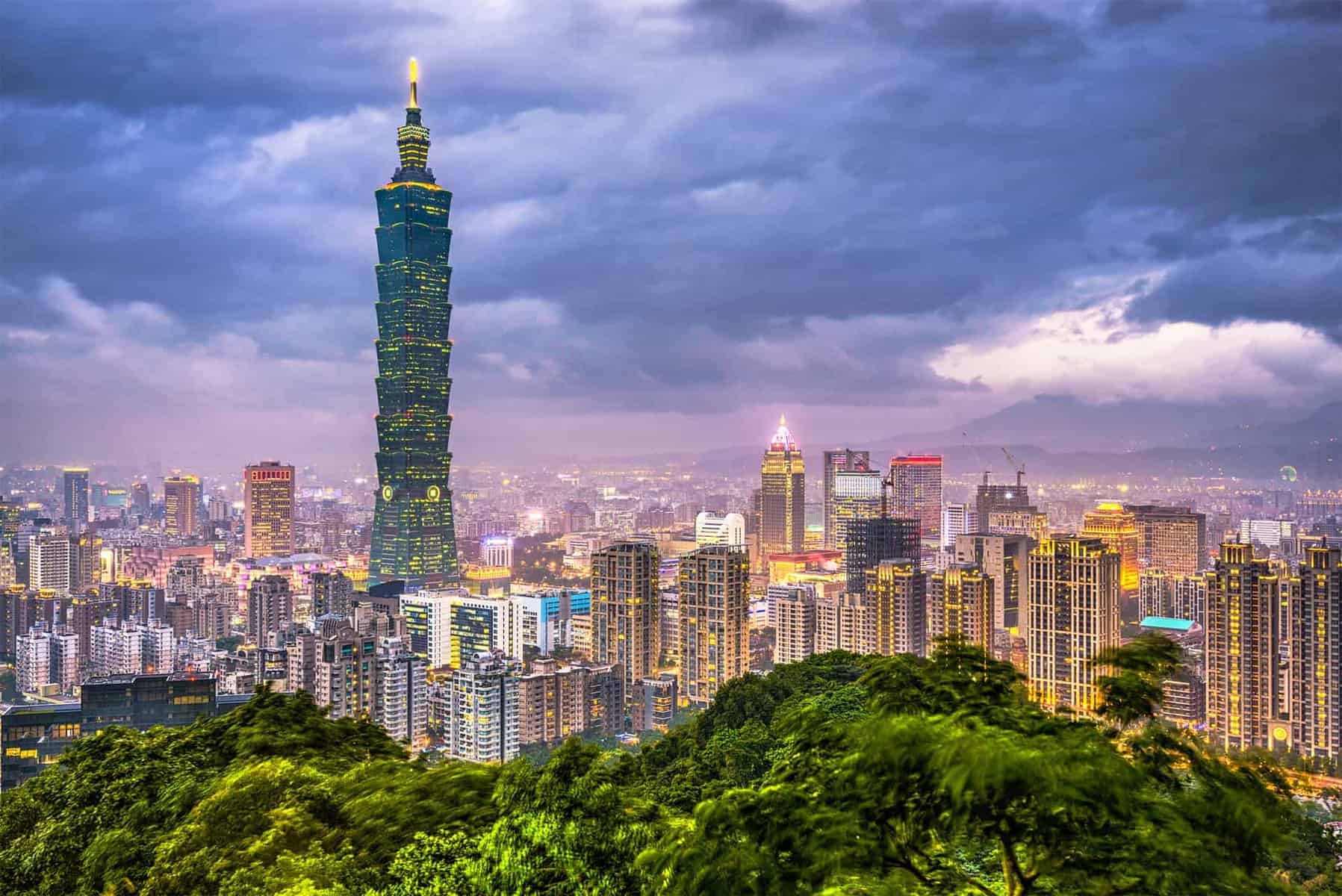 Rejsen til Taiwan