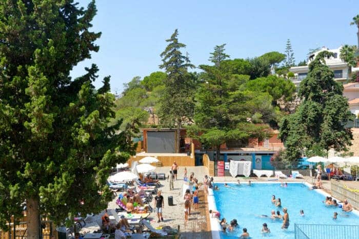 Camping Canyelles på den spanske Costa Brava kyst