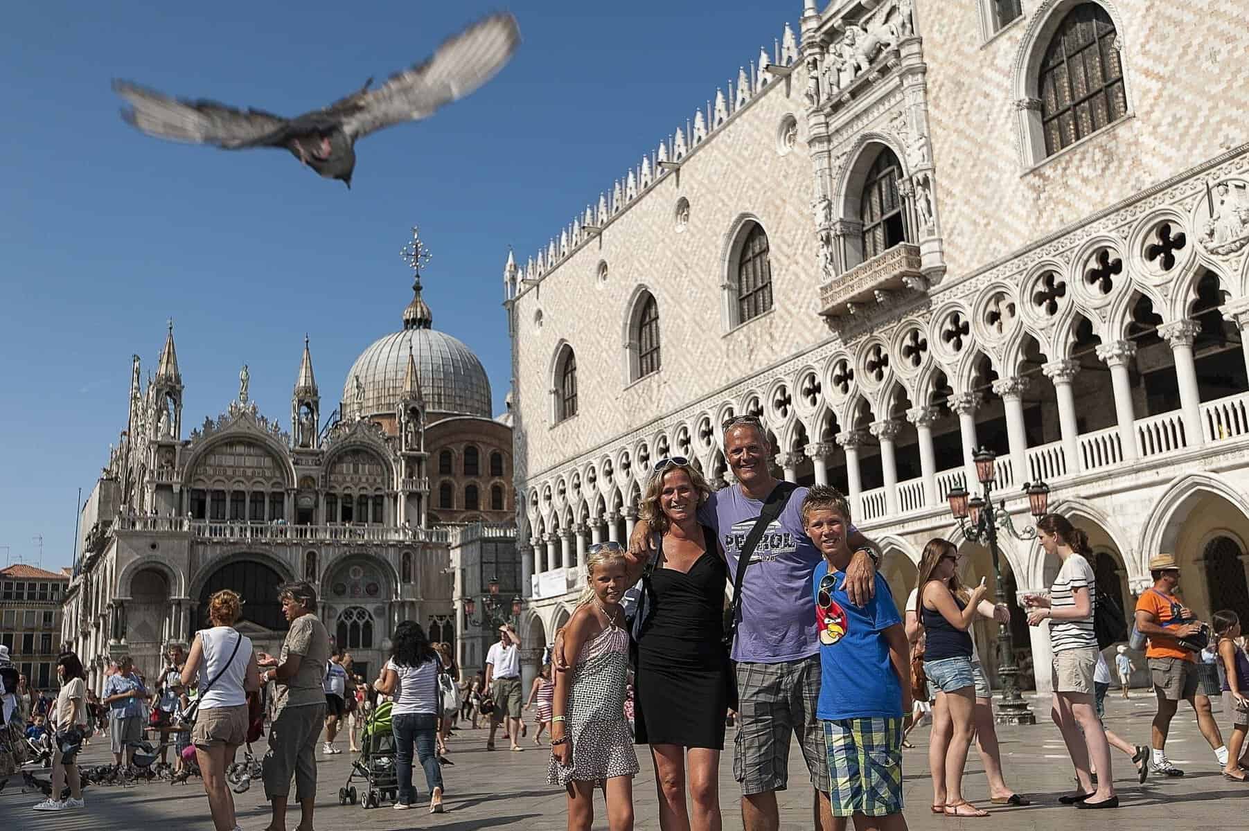 Marcus pladsen i Venedig