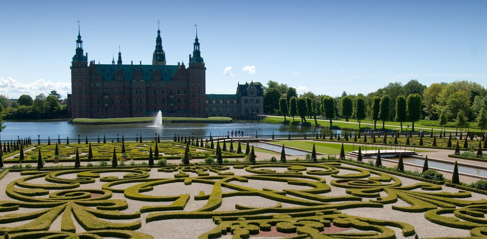 Frederiksborg Slot, Barokhaven er berømt, måske her havekultur toppede?