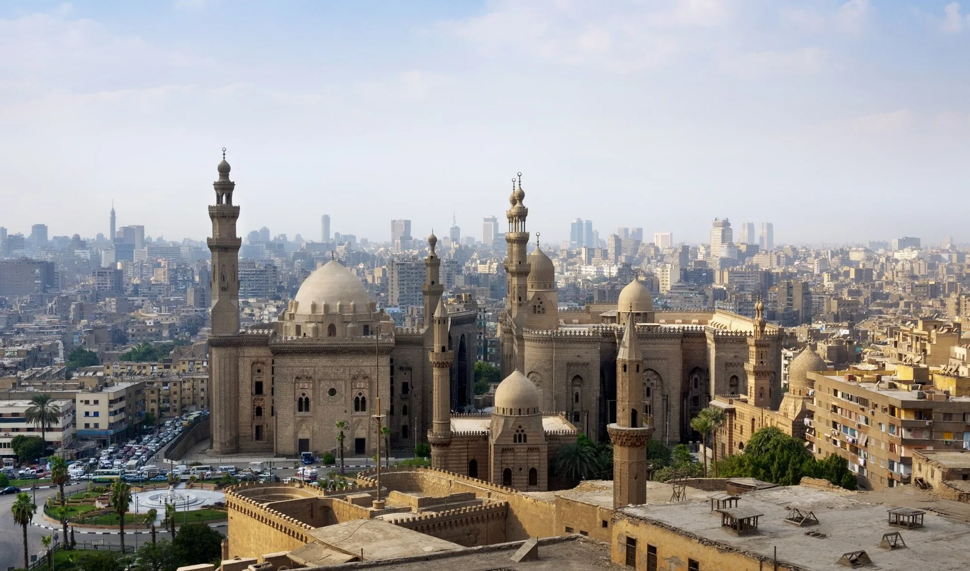 Kairo skyline, Egypten