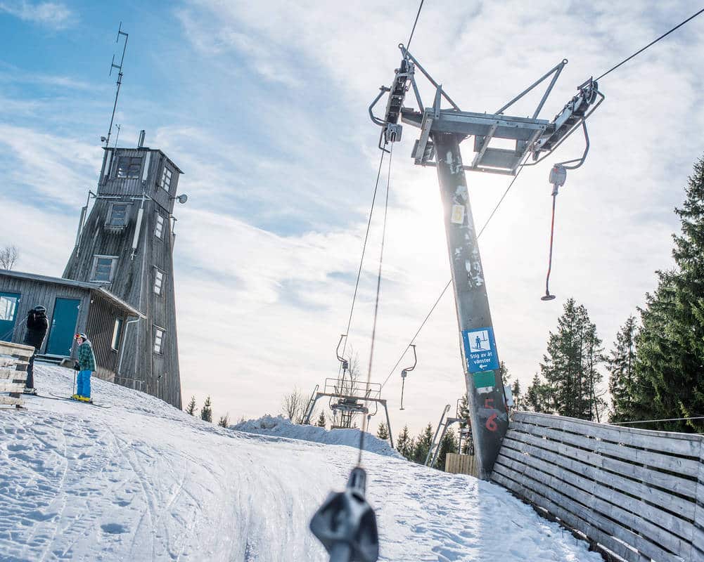 Issaberg, Ski ferie i Sverige