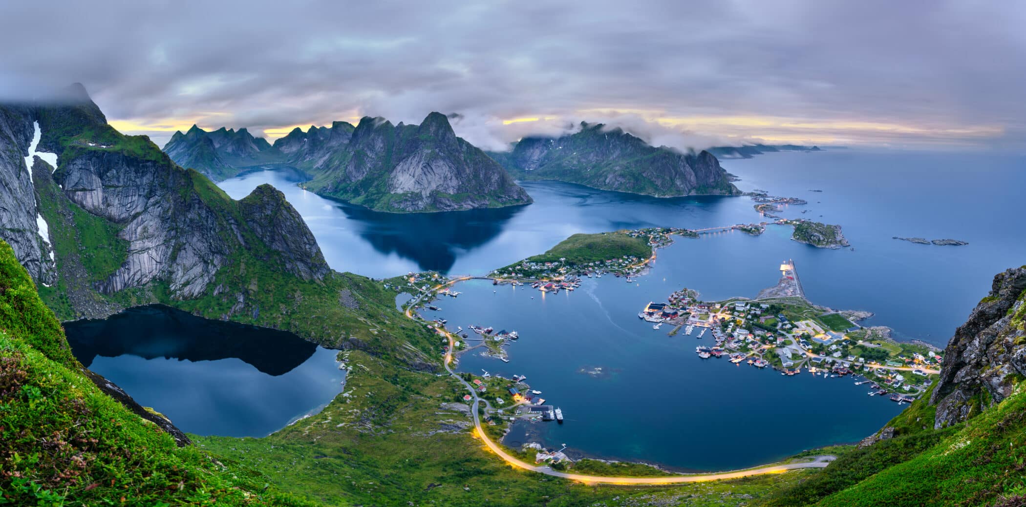 Reine i Lofoten. Rejser i Norge