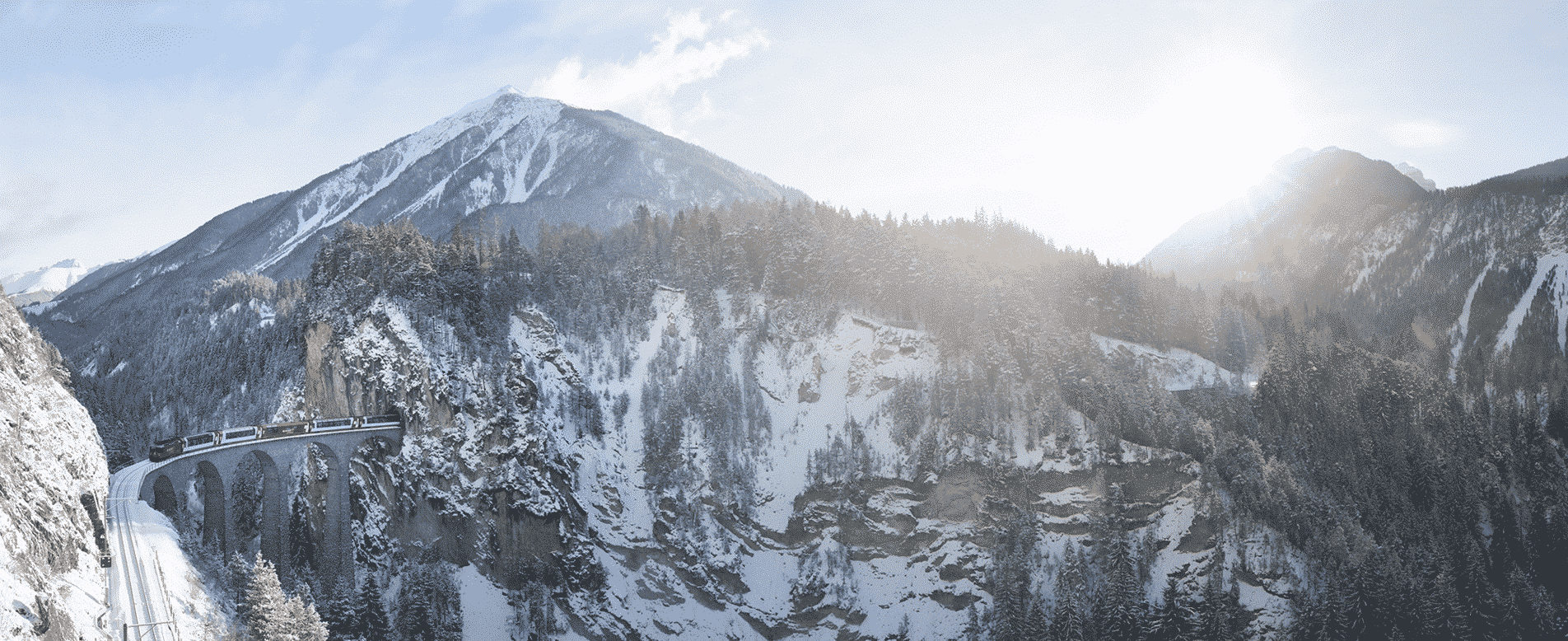 Glacier Express, St. Moritz to Davos and Zermatt, Switzerland