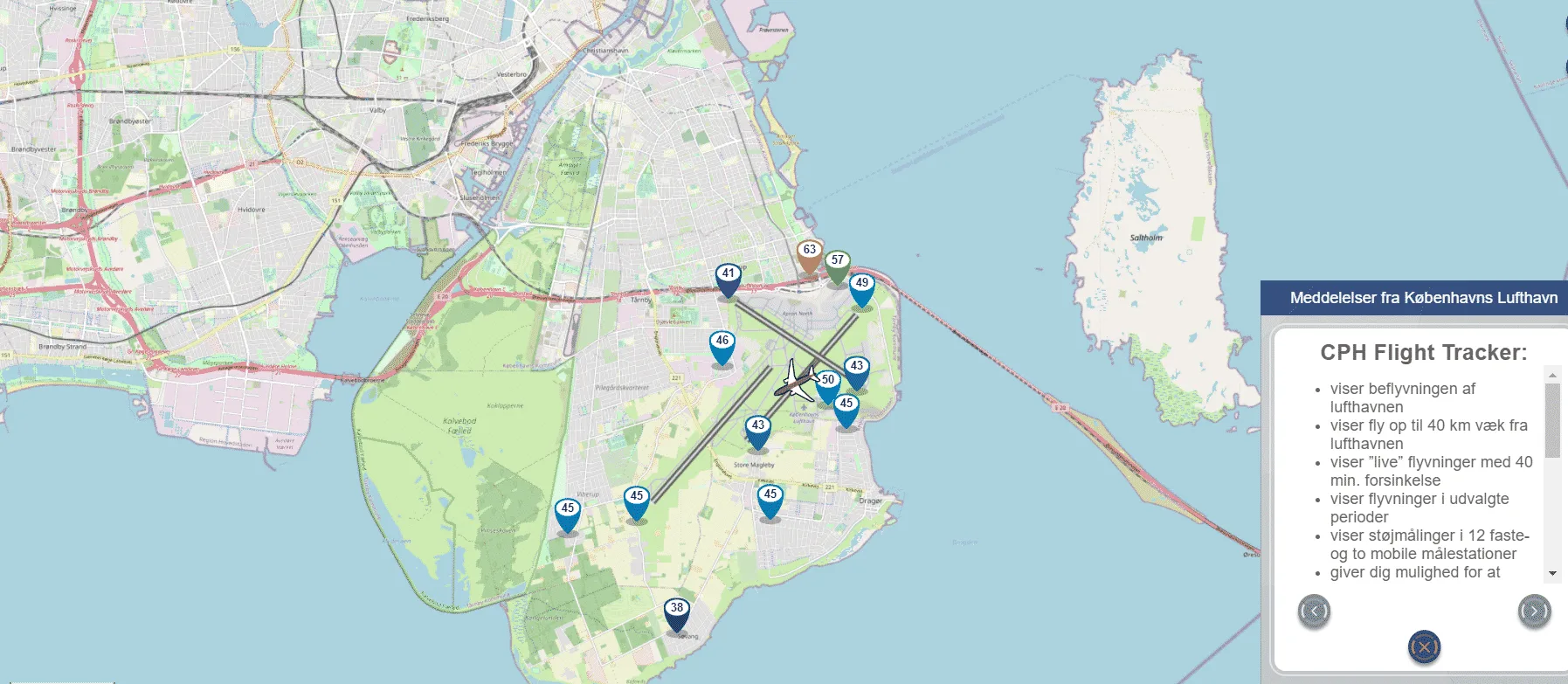 Københavns Lufthavn flyinformation
