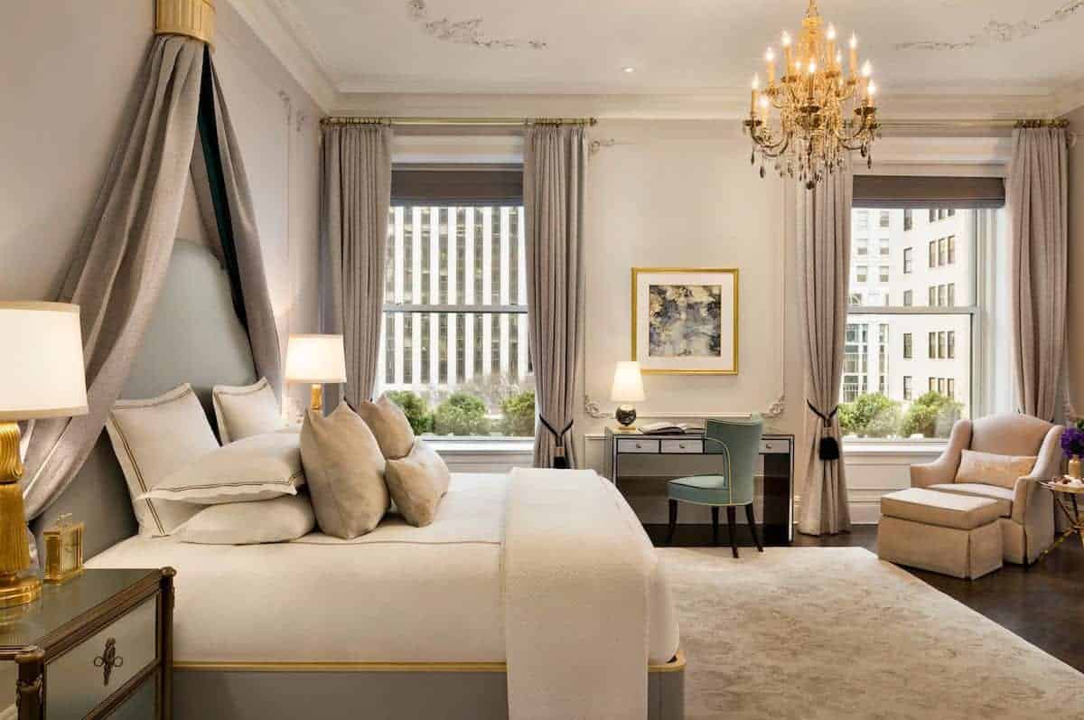 Plaza hotel suite, New York, USA