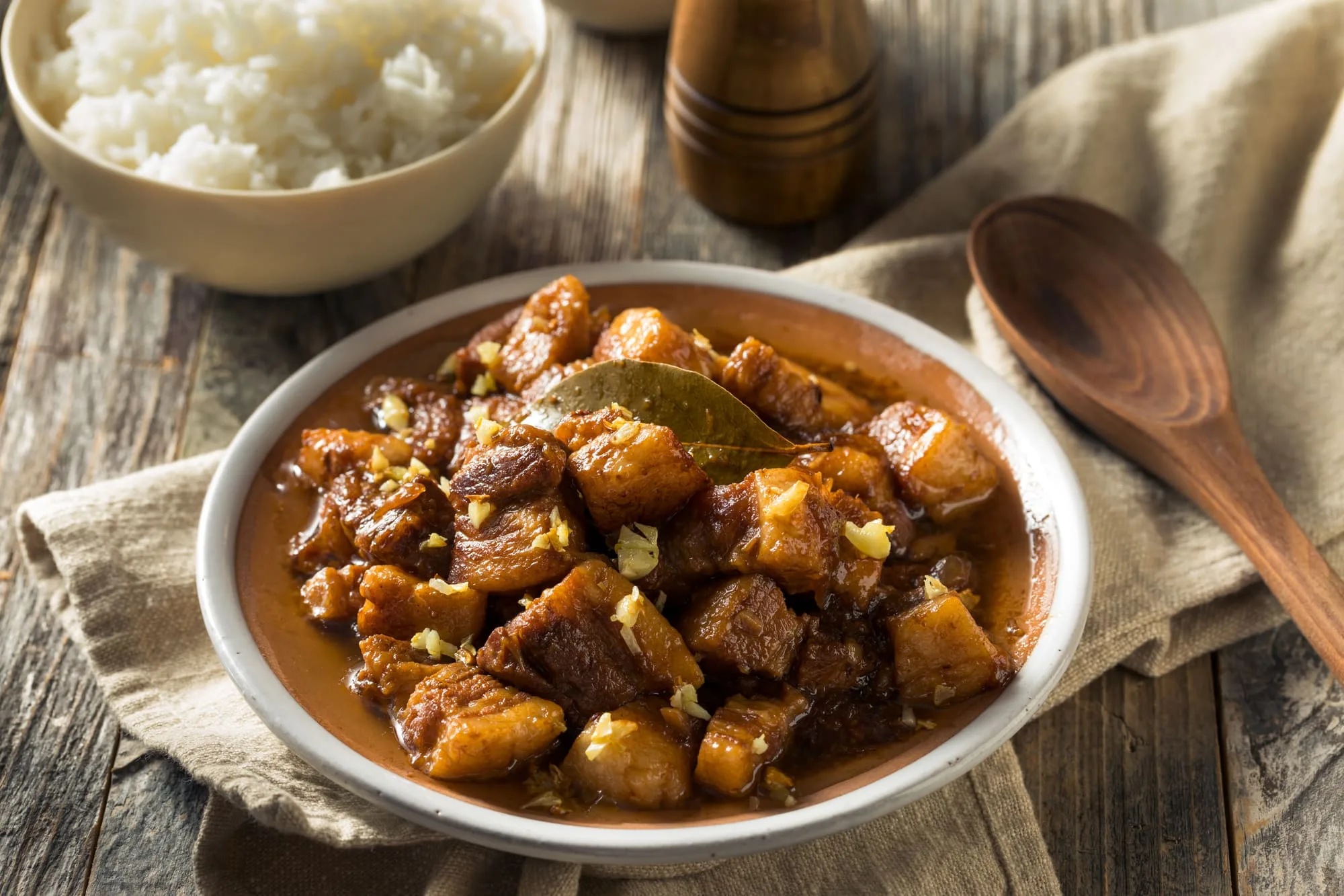 Adobo, er den filippinske nationalret, mad fra filippinerne, mad fra Asien