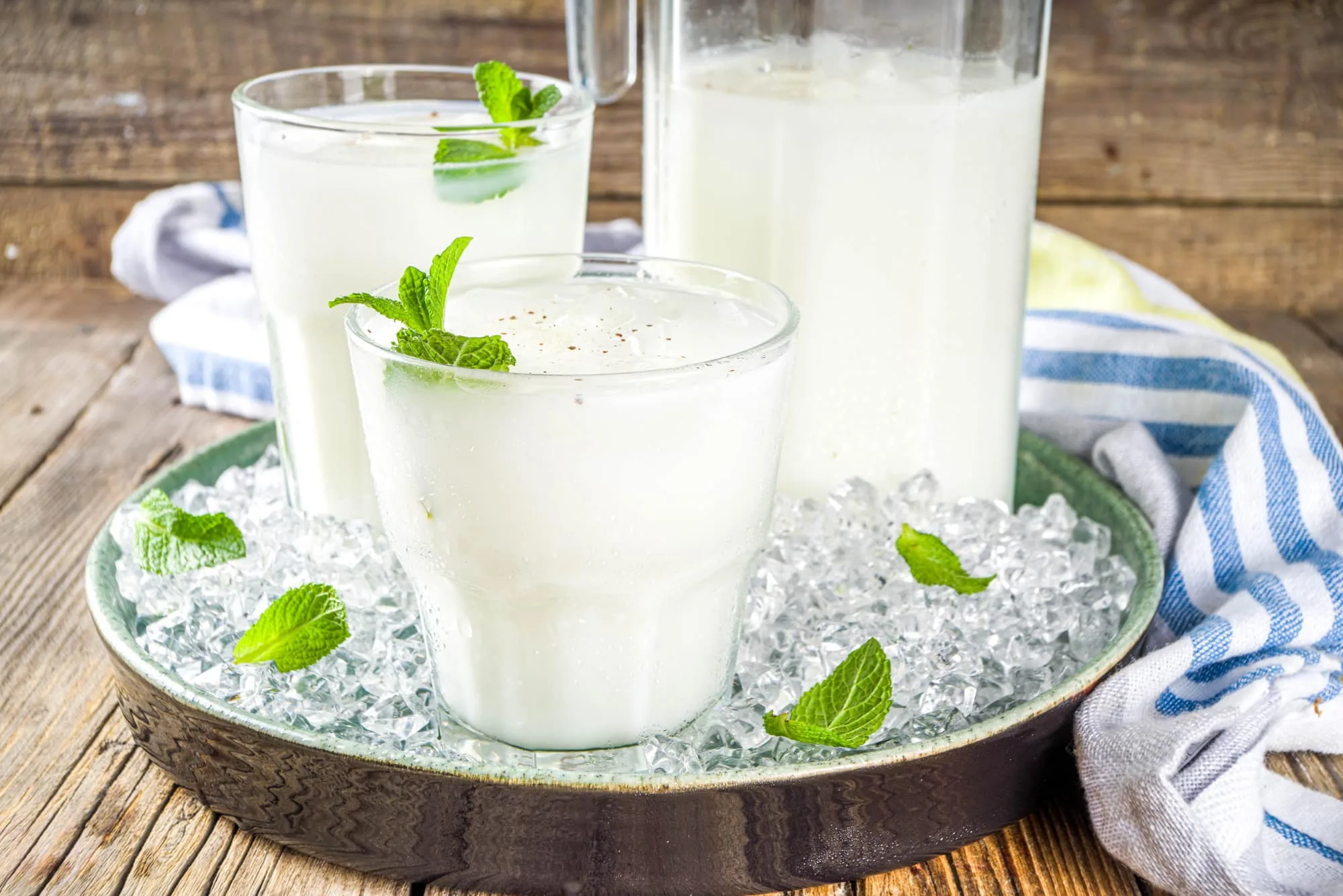 Cold Indian drink Lassi