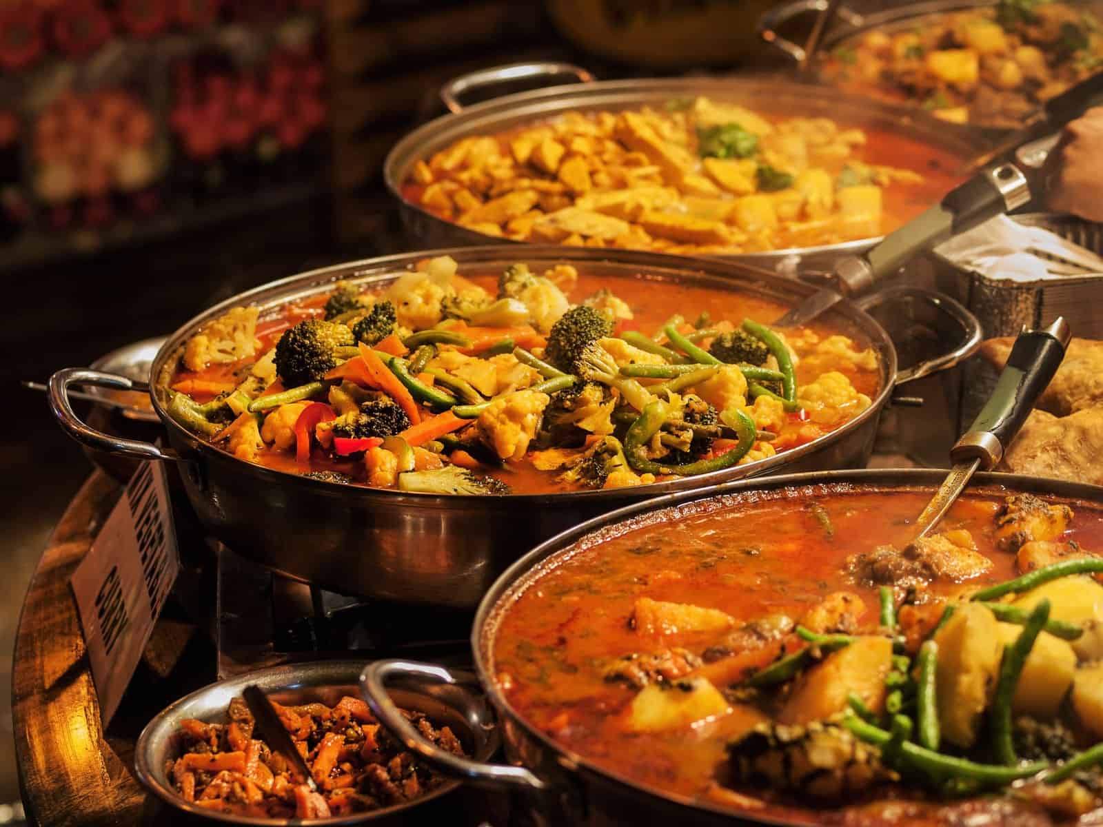 Vegetable curry - Indisk mad som takeaway 