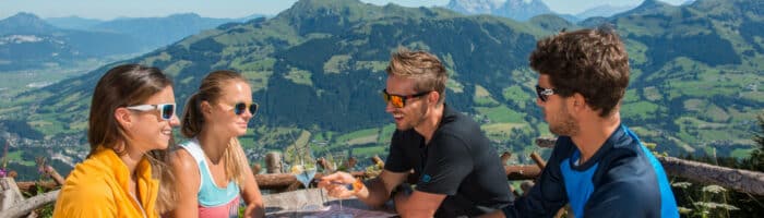 Østrigs madkultur og drikke, fra en bjergtop