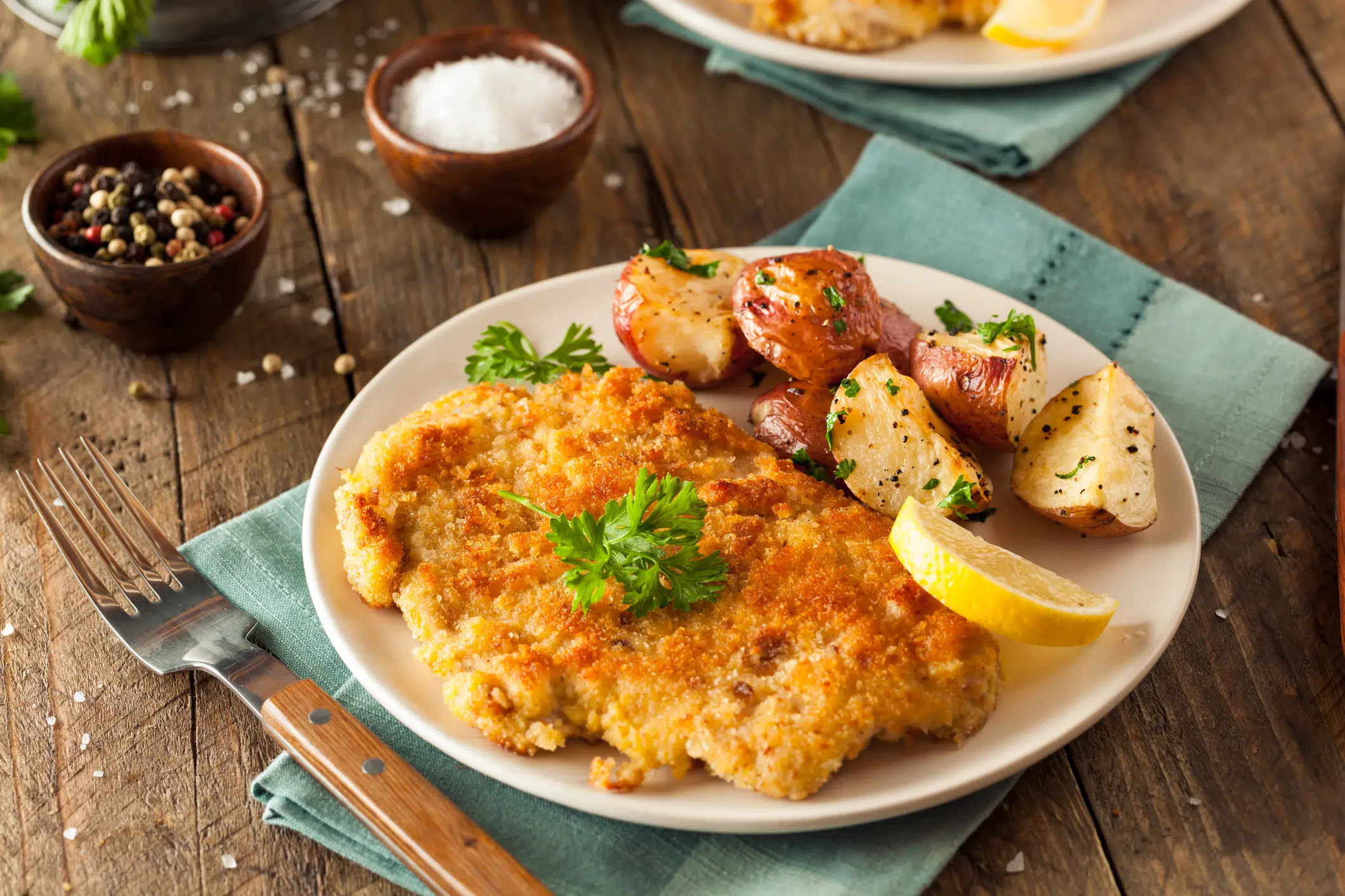 Wienerschnitzel fra Wien, Østrig