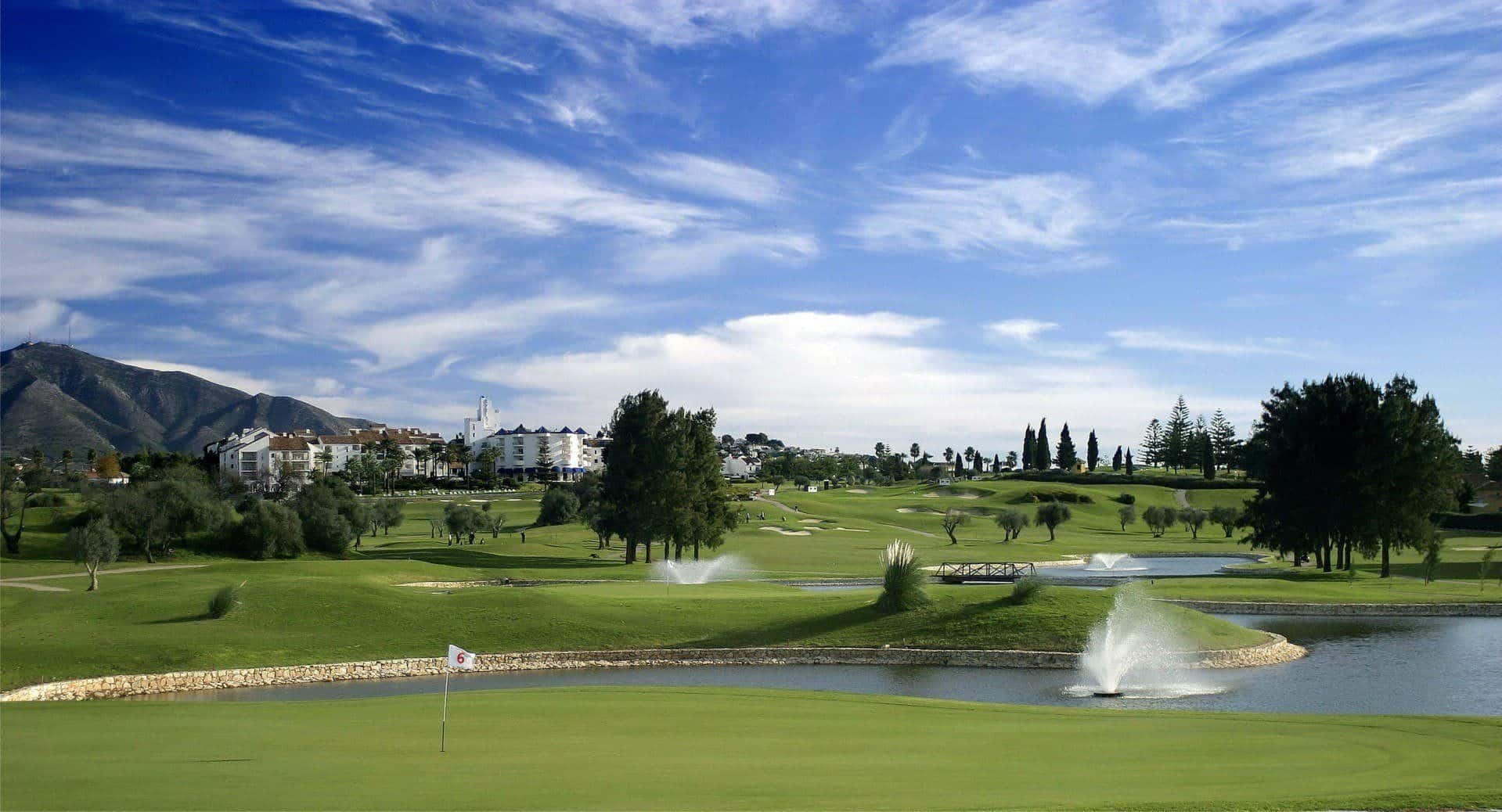 Mijas golf club. Sydspanien
