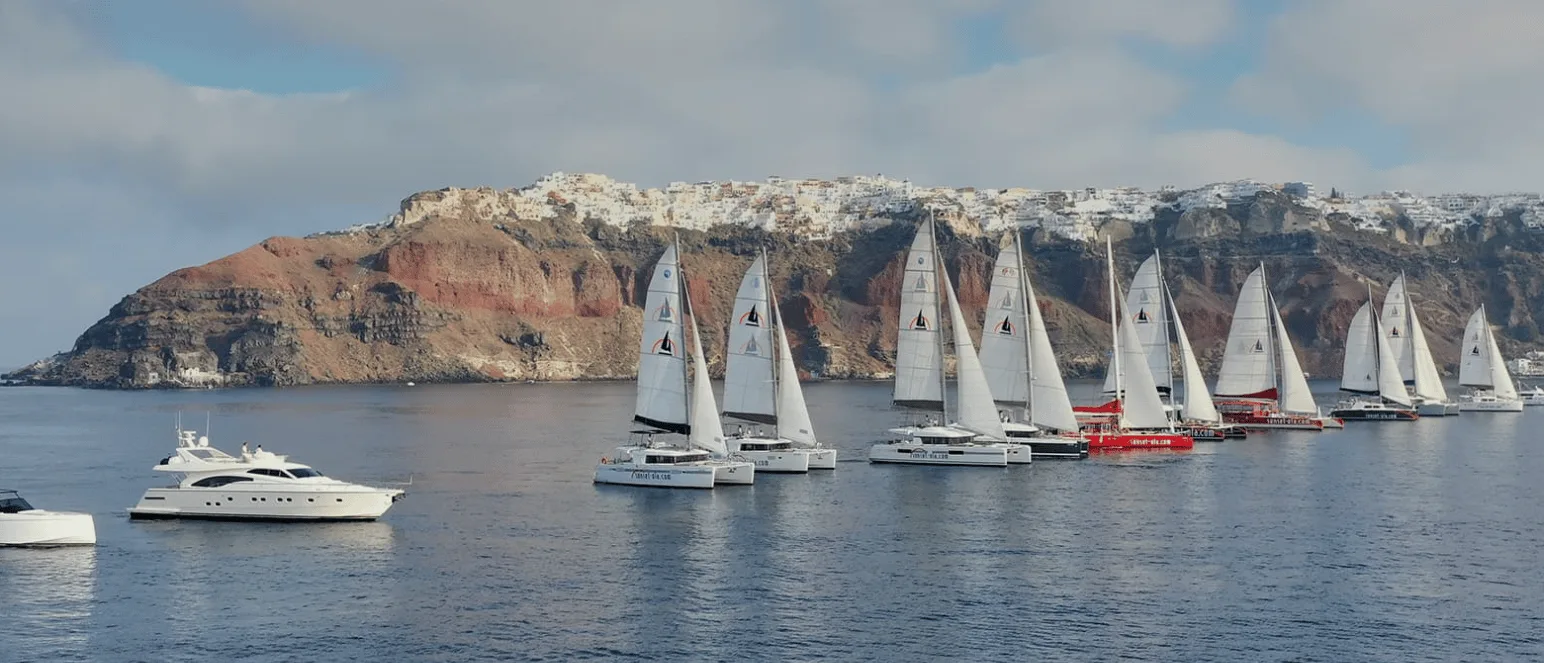 Oia, sejladser rundt om Santorini, luksus