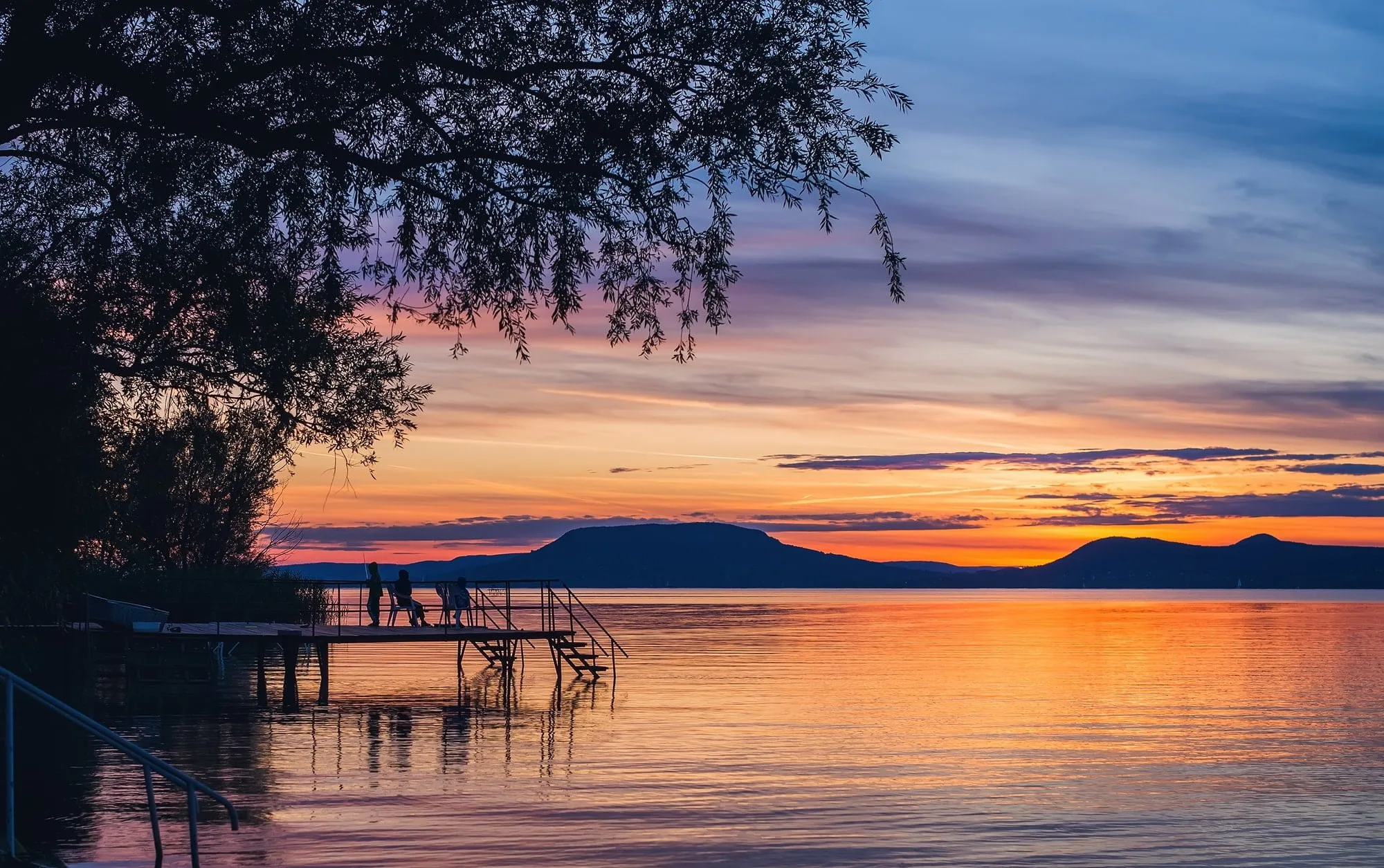 Balaton søen i Ungarn