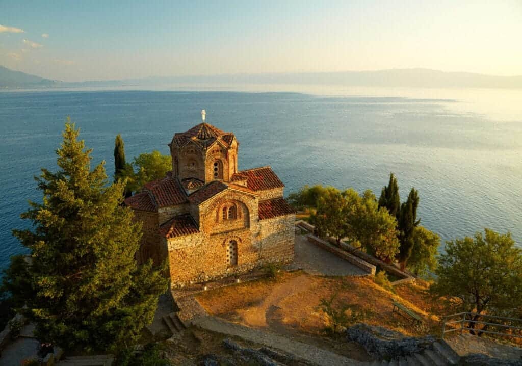 Church of St. John at Kaneo. Ohrid, Makedonien