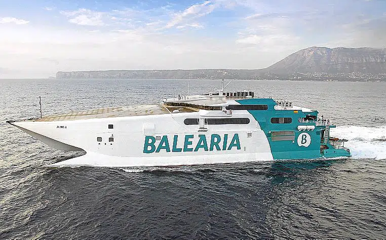 Balearia fra Mallorca til Barcelona