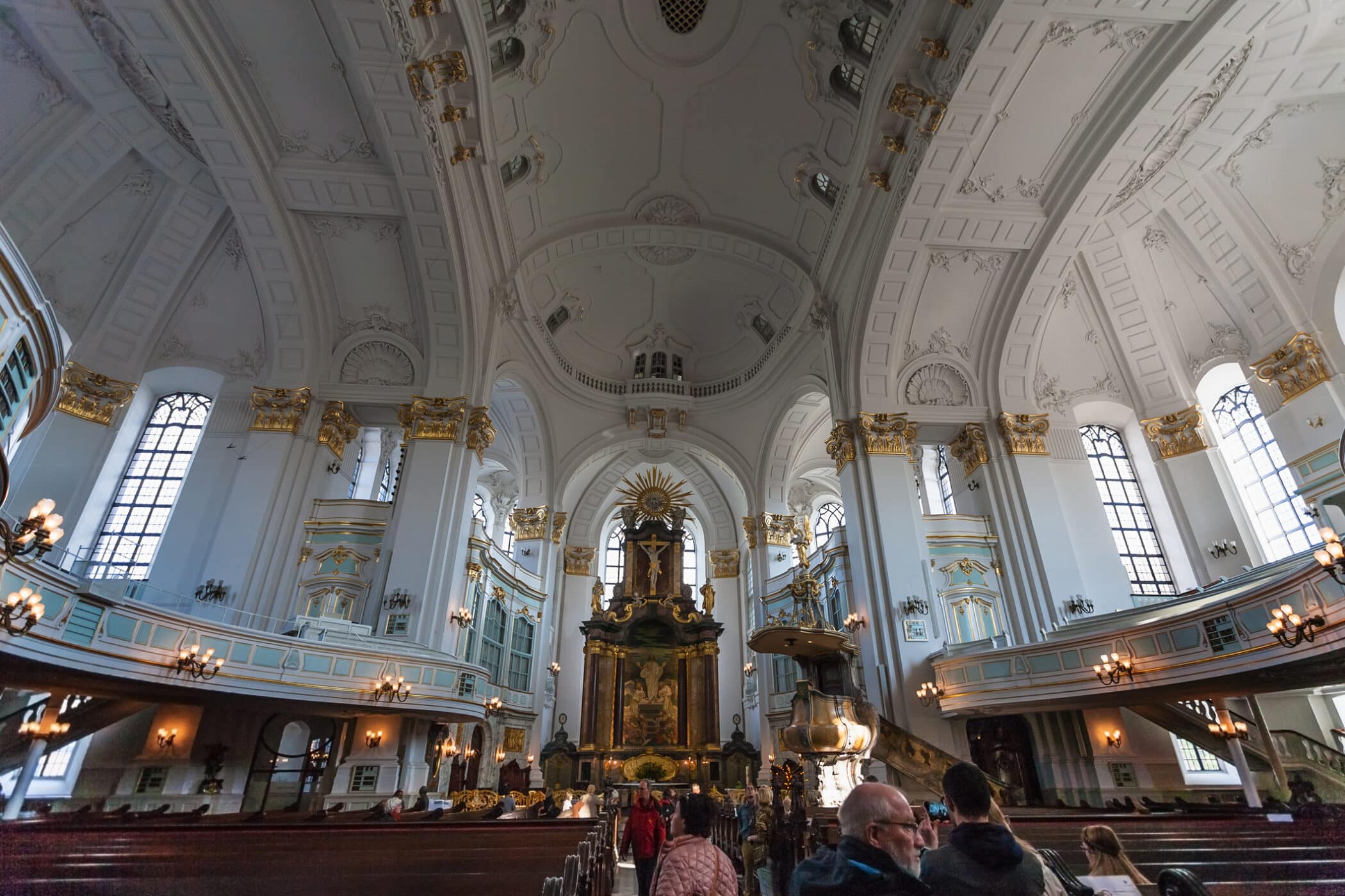 St Michael`s Church in Hamburg