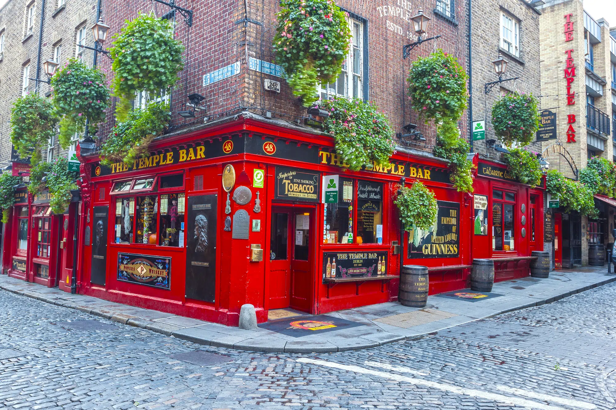 The Temple Bar in Dublin, Ireland
