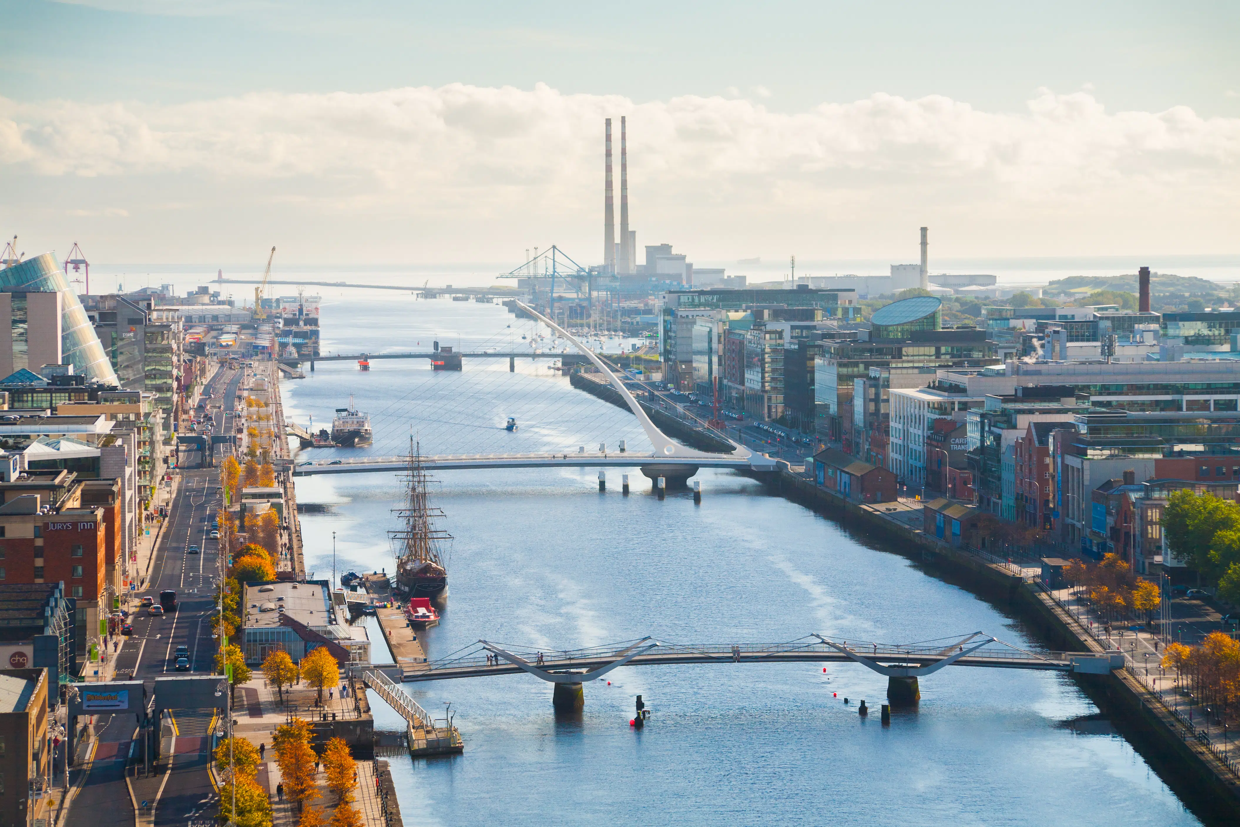 Udsigt over Dublin