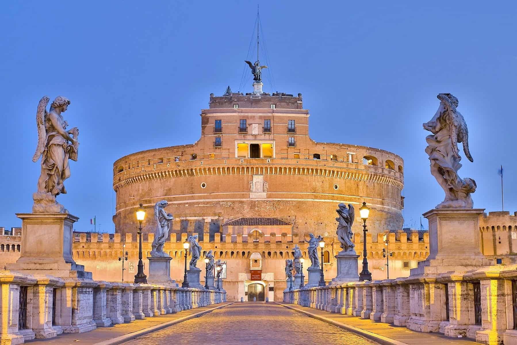Rejsen til Rom, den evige stad 10 Castel Sant Angelo, og Hadrian´s mausoleum Rom