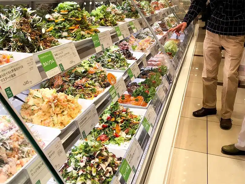 Depakchipa is name for basement level food markets in Japan