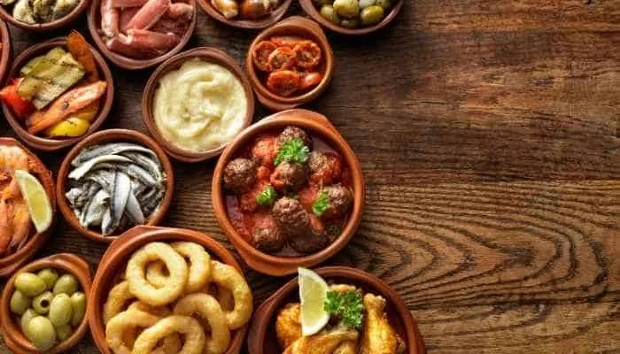 Spanish tapas, spanske køkken