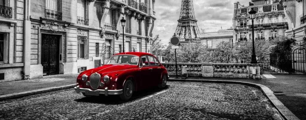 Mest romantiske ster i Europa? Paris Jaguar Eiffeltårnet