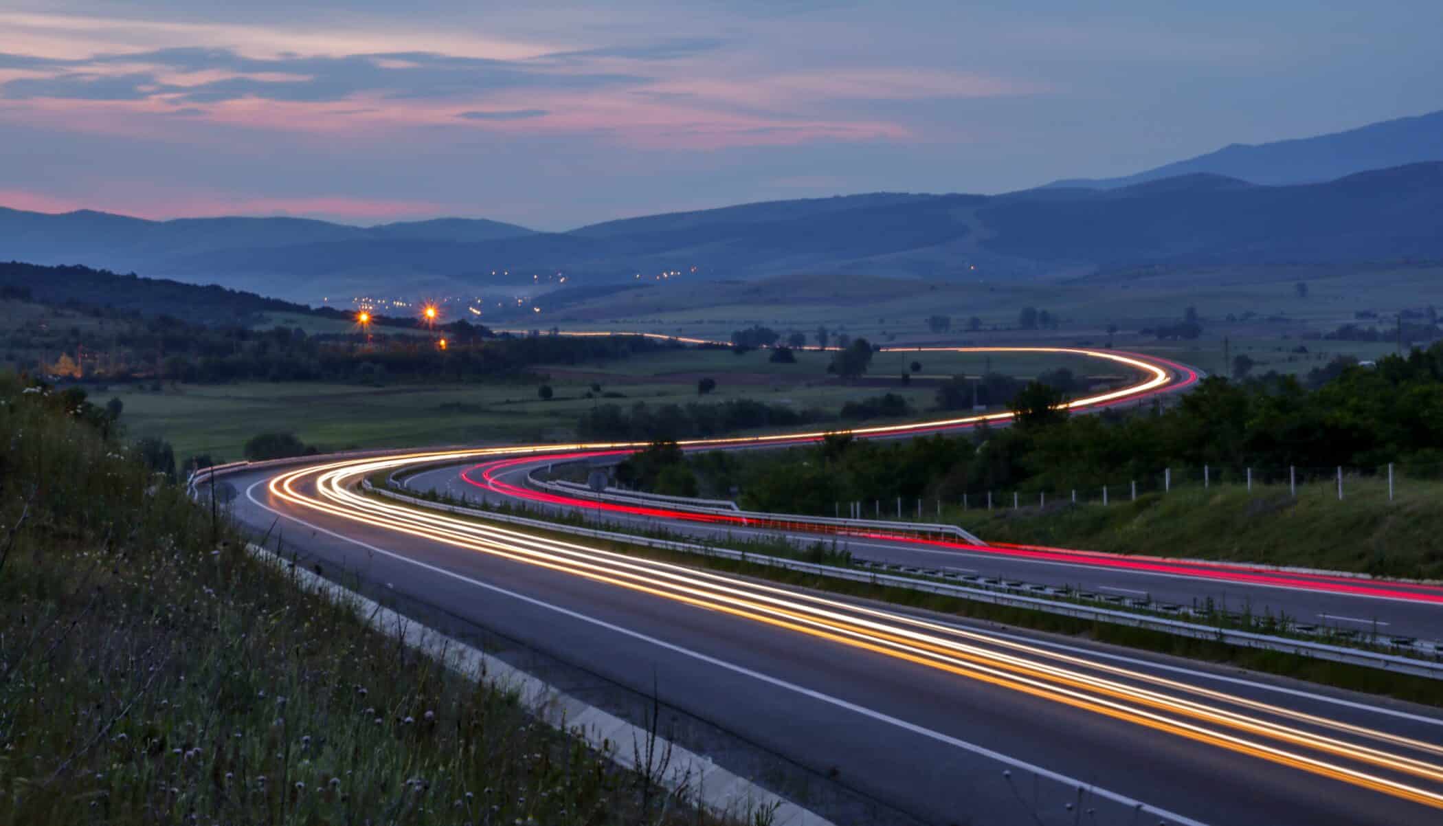 Bulgarien om natten. Rejsen går til Bulgarien, 2000 km i bil