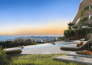 Higueron infinity pool