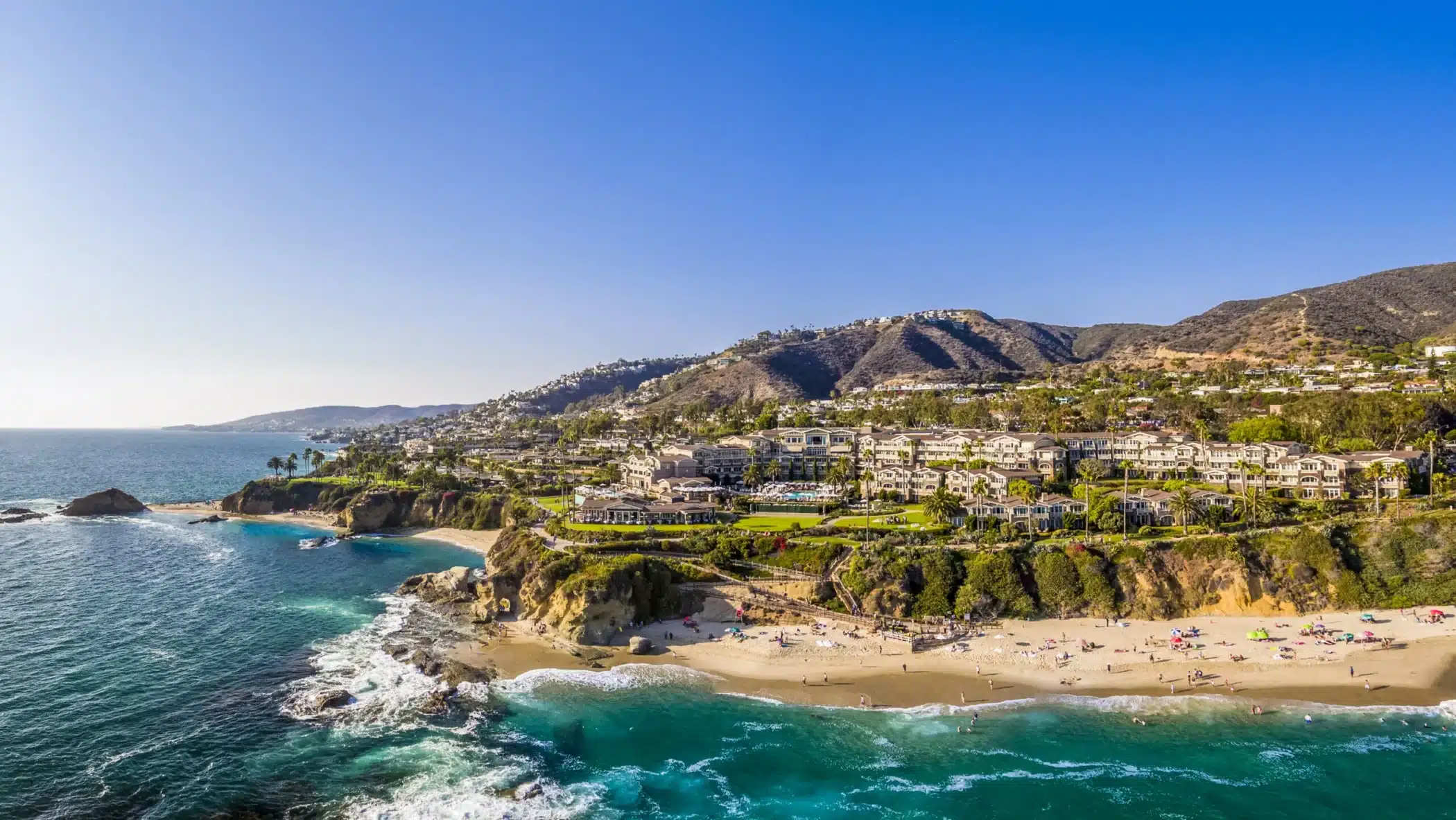 Laguna beach sea view, California