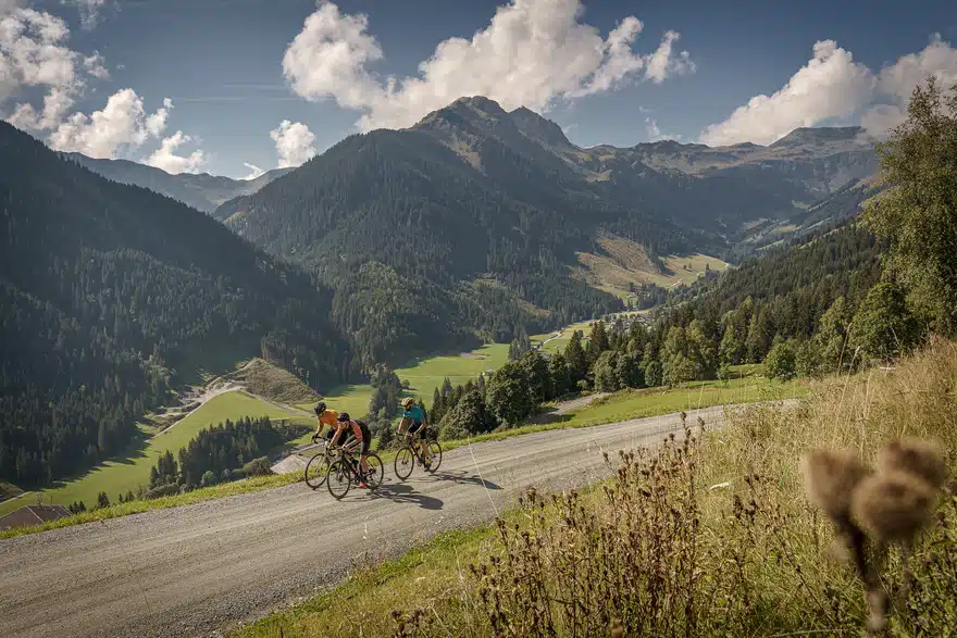 Gravel biking in Saalbach Hinterglemm