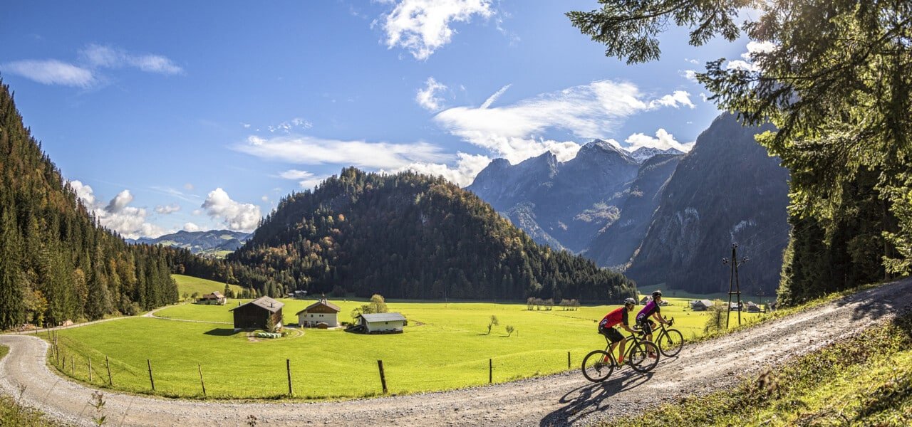 gravel biking in Austria
