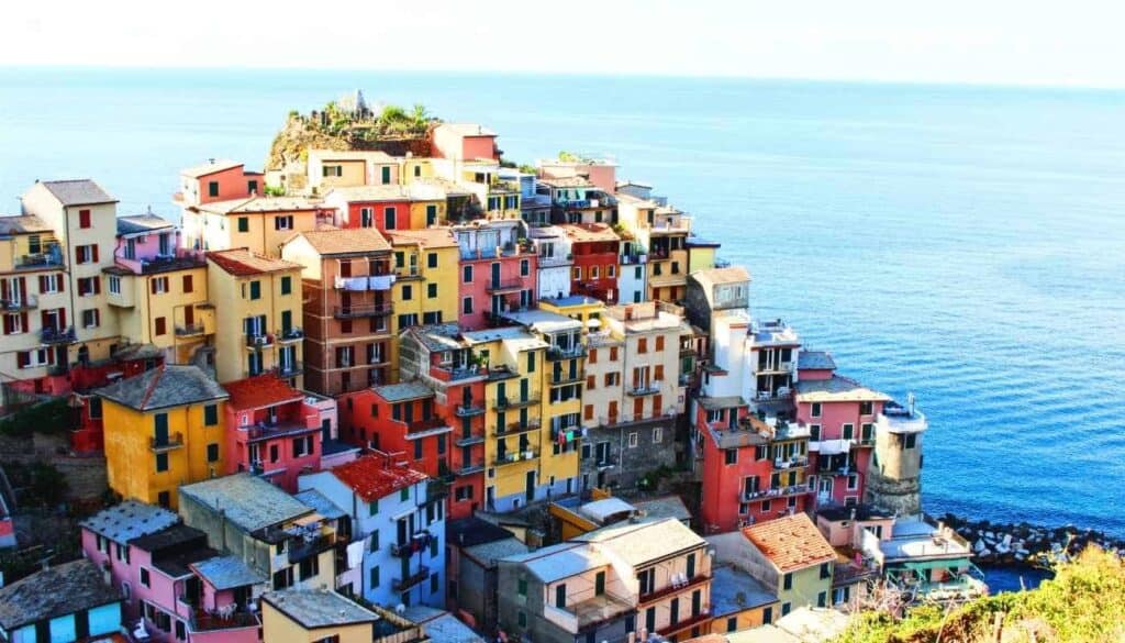 Corniglia, perlen i Cinque Terre, Syditalien