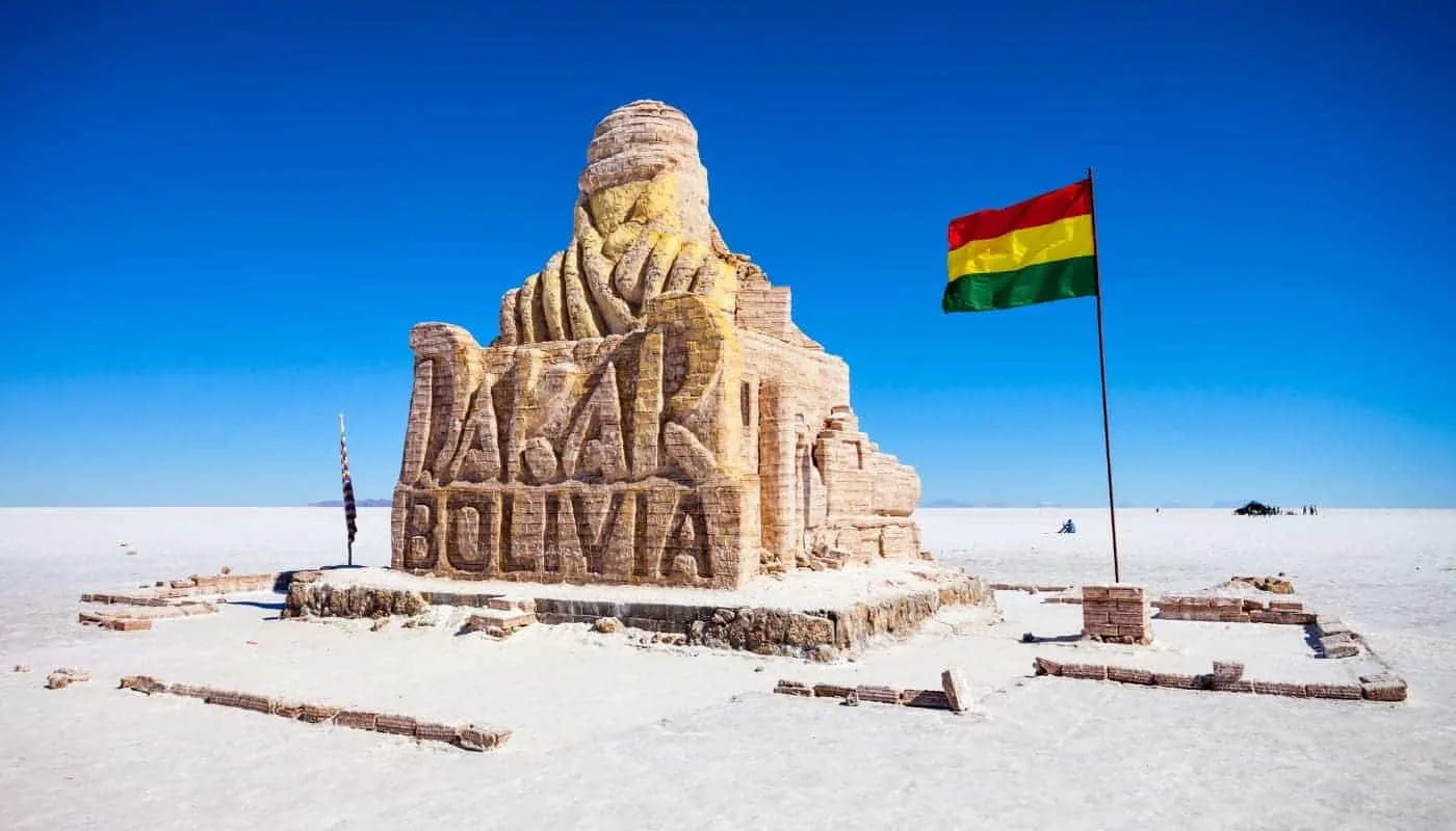 Salar de Uyuni in Bolivia