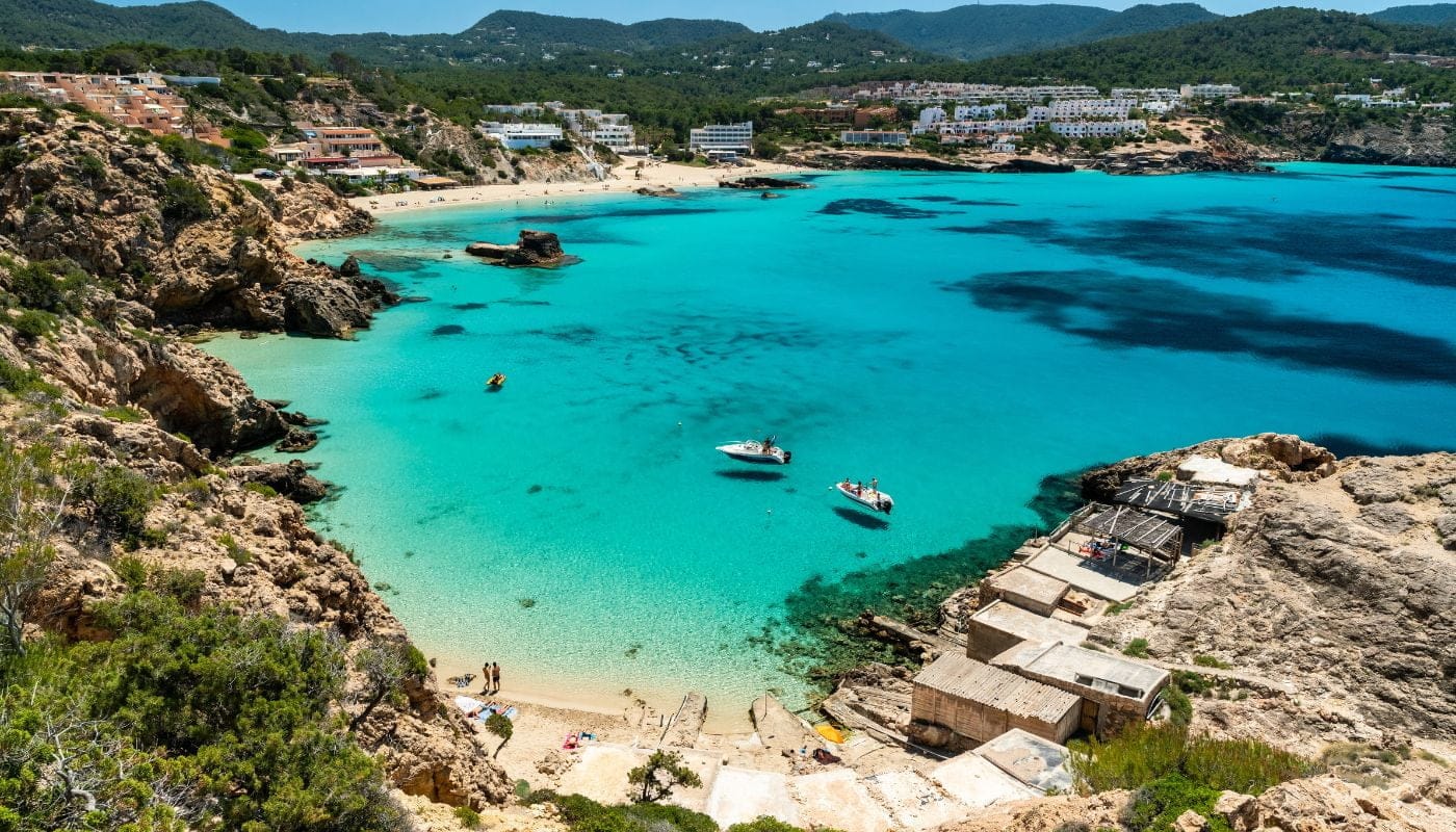 Sommerferie i Cala Tarida, Ibiza