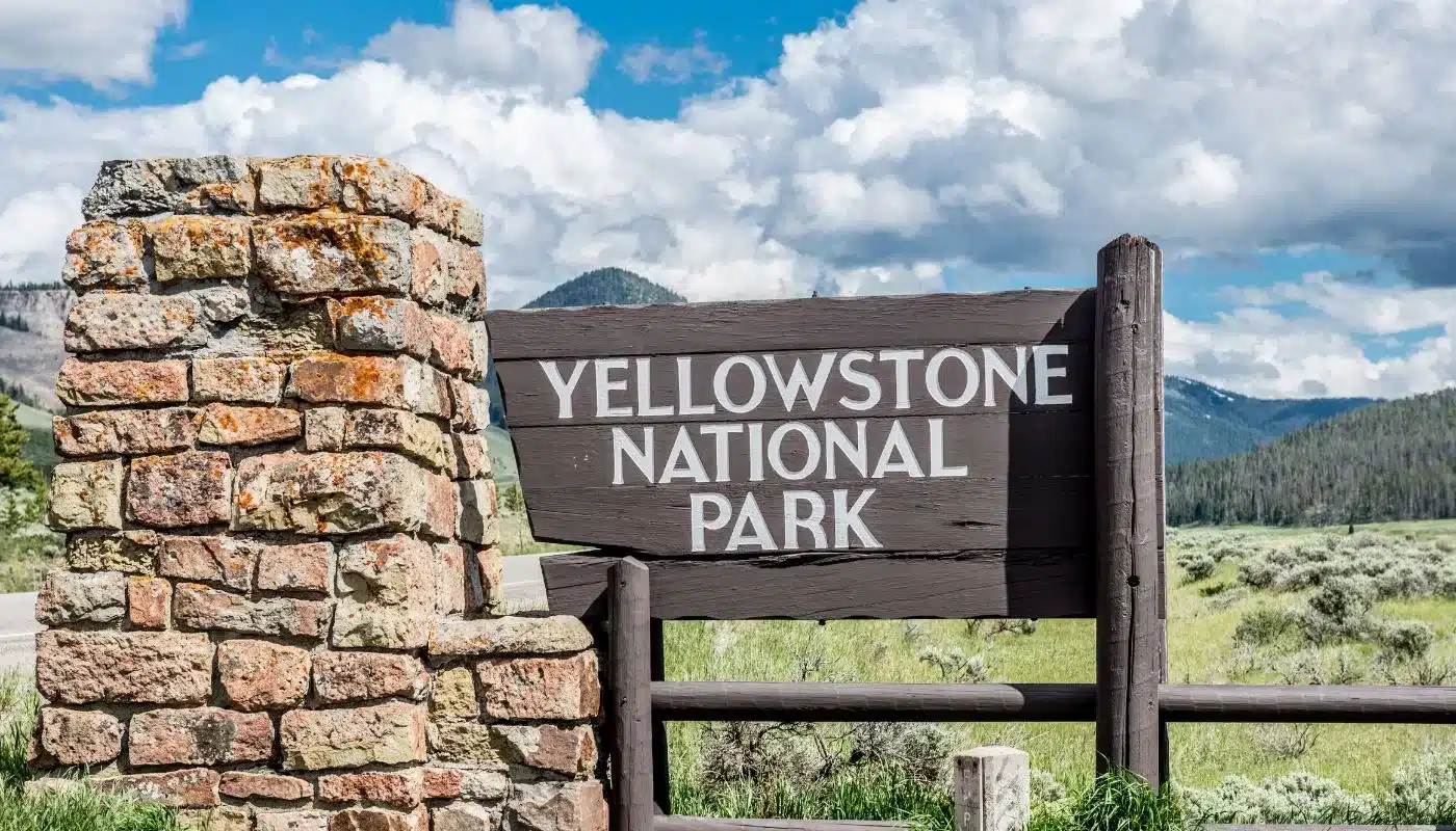 Udforskning af Yellowstone National Park, USA