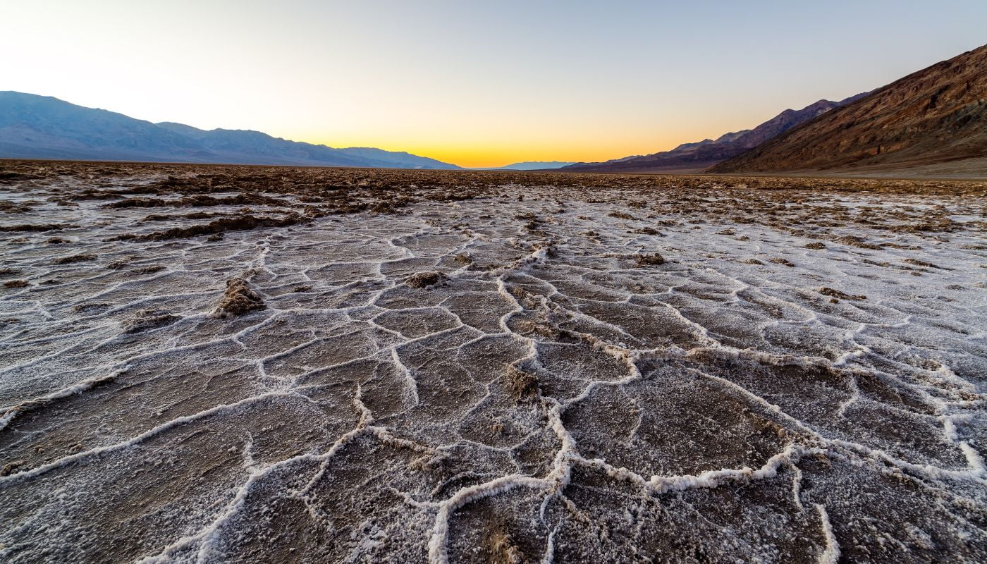 Californiens naturparker - Badwater Basin