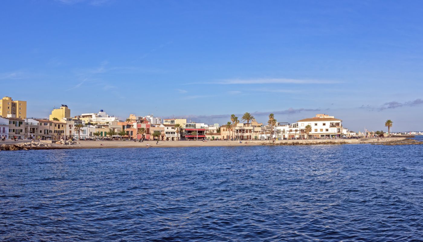 Panoramic view, El Molinar in Mallorca