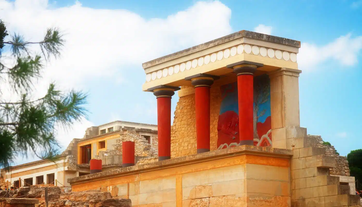 Knossos palace, Crete