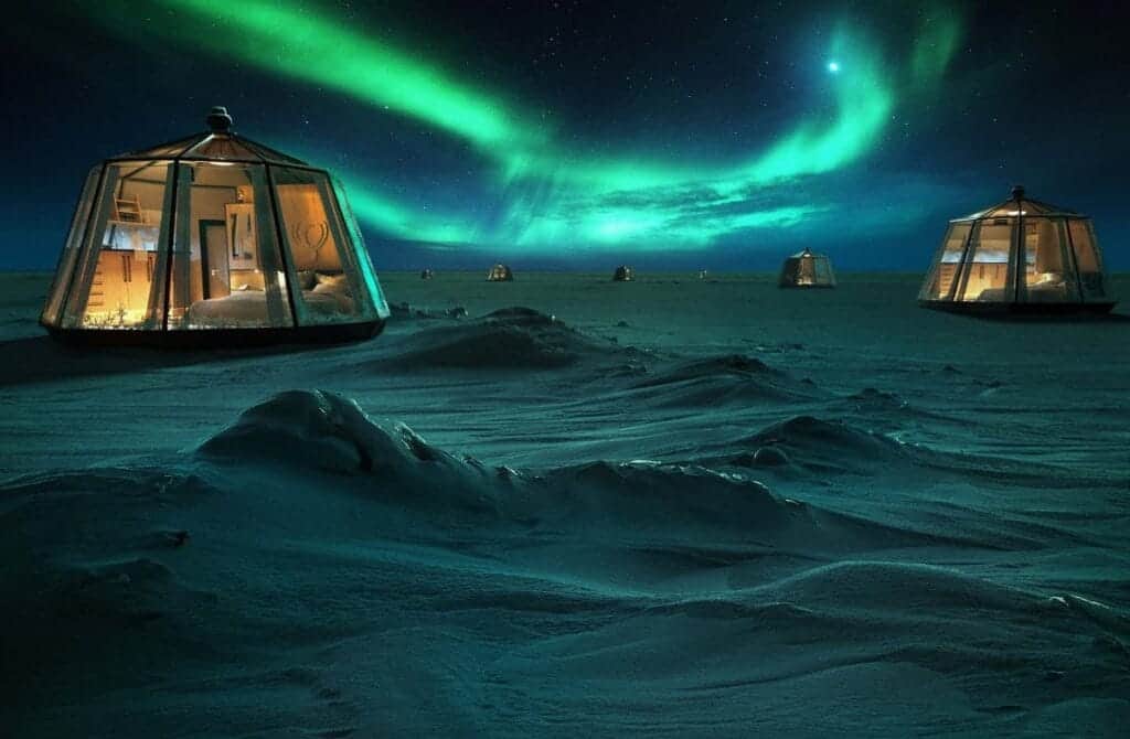En rejse til Antarktis eller Arktis? 6 North Pole Igloos, Arktis