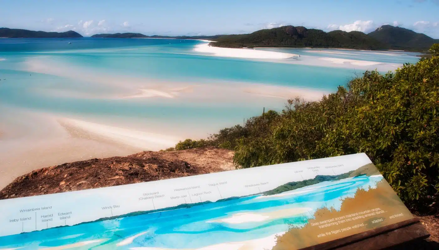 Whitsunday-øerne — Whitehaven Beach on Whitesunday Island