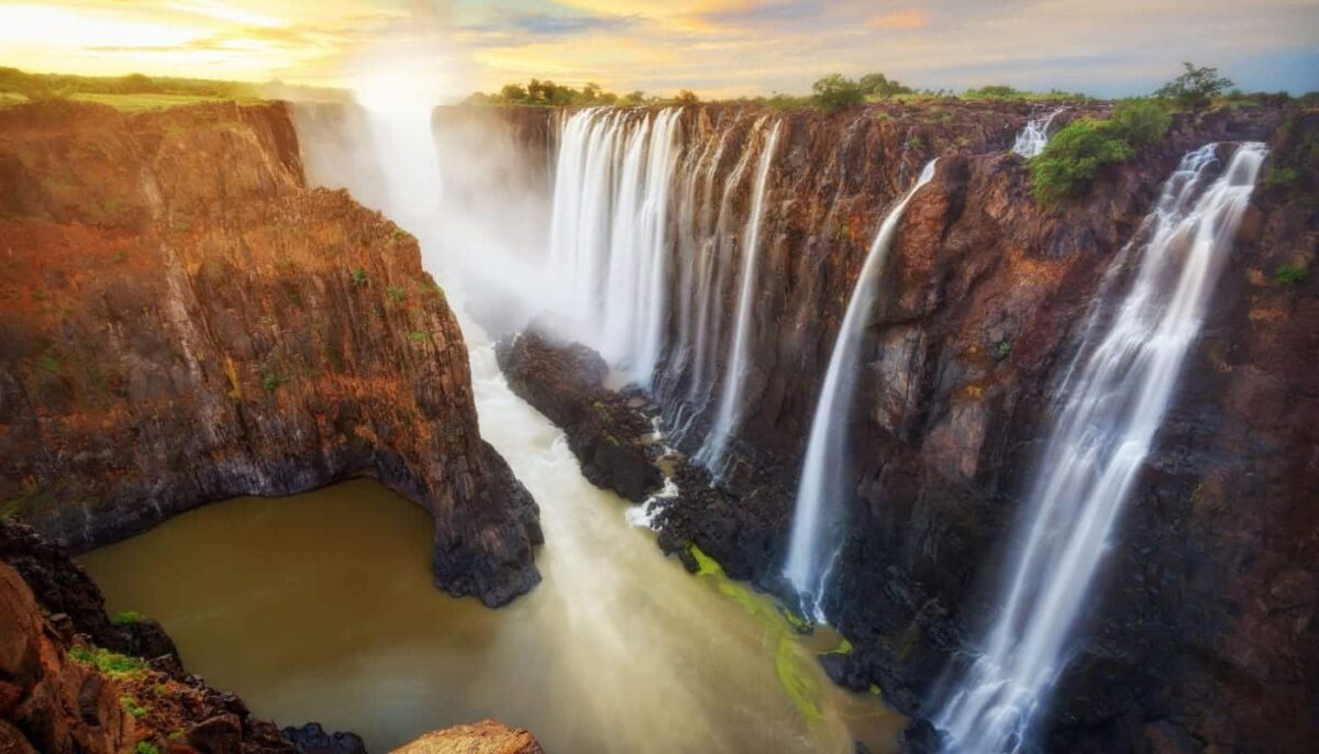 Victoria Falls i Zimbabwe